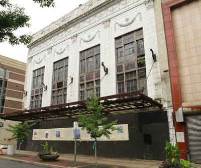 ROBERT K YOSAY  | THE VINDICATOR..Plans to salvage the ornate facade of the long-vacant Paramount Theatre property in downtown Youngstown could be in jeopardy after a preliminary engineering study found the landmark facade may not be in strong enough to withstand demolition of the rest of the structure. A group is seeking to turn the property into an amphitheater and outdoor gathering space,