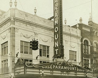 VINDICATOR FILE PHOTO...The former Liberty Theater looked like this in July 1929 when it reopened as the Paramount Theater.