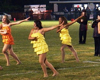 The Campbell Majorettes "Party Rocking" at Friday's game!