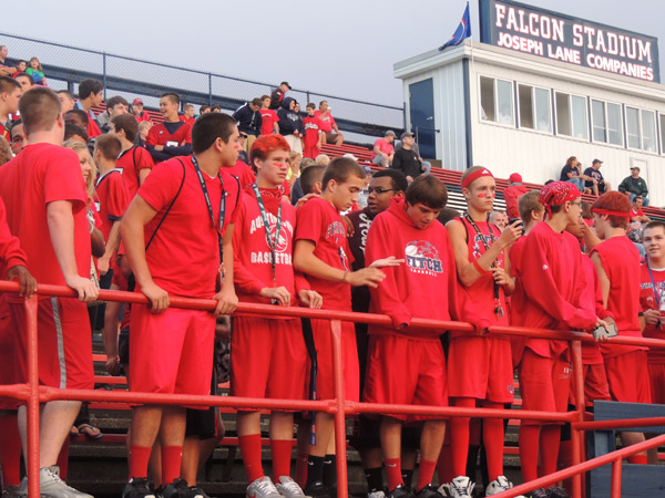 Spirit section is a RED OUT!
