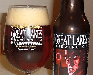 Cleveland’s own Great Lakes Brewing Co. has a creative way of getting their October beer noticed. Great Lakes Nosferatu is a strong ale that celebrates the supernatural.
