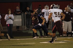 ROBERT K. YOSAY | THE VINDICATOR --..Boardman vs Fitch @ Fitch ..(AP Photo/The Vindicator, Robert K. Yosay)
