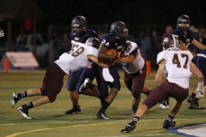 ROBERT K. YOSAY | THE VINDICATOR --..Boardman vs Fitch @ Fitch ..(AP Photo/The Vindicator, Robert K. Yosay)