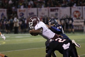 ROBERT K. YOSAY | THE VINDICATOR --..Boardman vs Fitch @ Fitch ..(AP Photo/The Vindicator, Robert K. Yosay)
