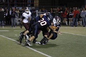 ROBERT  K.  YOSAY  | THE VINDICATOR --..Boardman  vs Fitch @ Fitch   ..(AP Photo/The Vindicator, Robert K. Yosay)