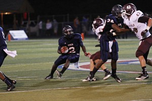 ROBERT  K.  YOSAY  | THE VINDICATOR --..Boardman  vs Fitch @ Fitch   ..(AP Photo/The Vindicator, Robert K. Yosay)