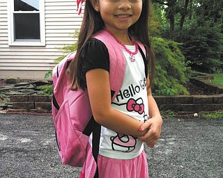 Danielle Trafficante of Boardman shared this picture of her daughter, Adriana, on her first day of first grade at Stadium Drive School.