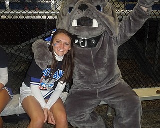 Senior Katie Rubesa and our Poland Bulldog (Michael Sebastian)