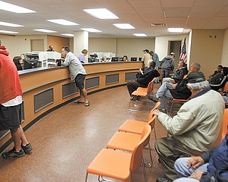 Mahoning County Auto Title Department, which also processes passports and paperwork to become naturalized American citizens, is now located at Oakhill Renaissance Place, 345 Oak Hill Ave., on Youngstown’s South Side. A new counter provides a much larger open area for customers to talk to clerks. The department, which opened Tuesday, moved from the South Side Annex on Market Street to the former Forum Health Southside Medical Center.