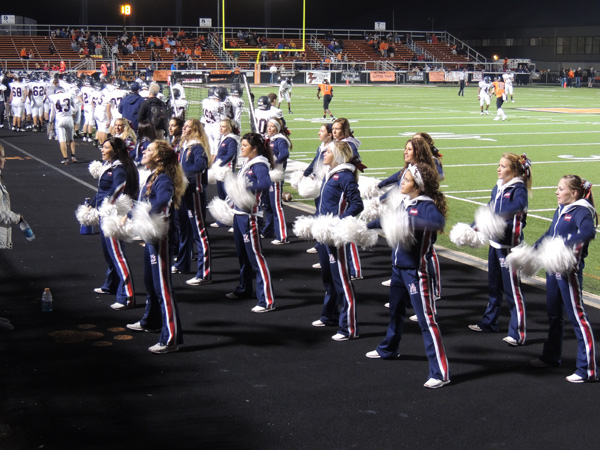 Fitch cheerleaders