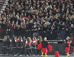NICK MAYS l THE VINDICATOR Friday night in Canfield. howland vs canfield 10192012 Canfield, Ohio