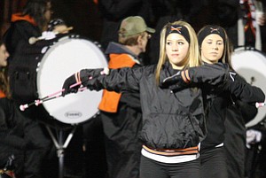 NICK MAYS l THE VINDICATOR Friday night in Canfield. howland vs canfield 10192012 Canfield, Ohio