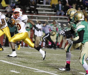 ROBERT K. YOSAY | THE VINDICATOR..Mooney @ Ursuline YSU Stadium - Ursuline won 44-24 -... - -30-..