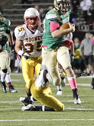 ROBERT K. YOSAY | THE VINDICATOR..Mooney @ Ursuline YSU Stadium - Ursuline won 44-24 -... - -30-..