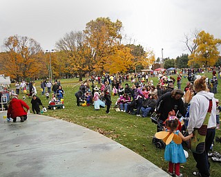 MADELYN P. HASTINGS | THE VINDICATOR
The Spooktacular Funfest in Millcreek Park had many costume contests varying by age, as well as games and trick-or-treat.