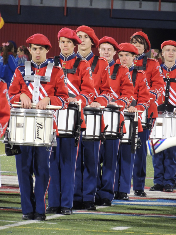 Snares of Fitch drum line
