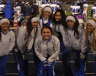 Poland senior cheerleaders vs. Marlington 