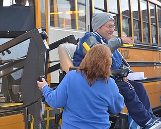 Vinny Brunner takes his first trip to an away game. Vinny has been a long time #1 fan of Hubbard Football but has never been to an away game, well Hubbard's transportation department made that all possible for Saturday's game against Niles. Vinny was able to witness the victory Hubbard provided Saturday night.