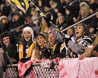 Crestview fans cheered their team on to victory last week.