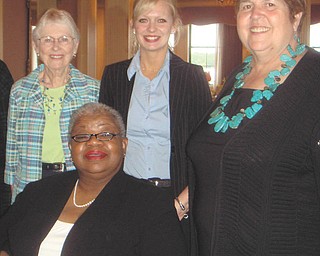 Members of the League of Women Voters of Greater Youngstown are planning their annual Legislative Brunch at 10 a.m. Saturday at Youngstown Country Club, 1402 Country Club Drive. The event is open to the public, and the program will feature issues of school finance and reform of Congress and the Senate. Admission will be $22.50 for members and $25 for nonmembers. For reservations send a check payable to LWVGY to Karen Lazarus, 4213 Glenwood Ave. #1, Youngstown, OH 44512, or call 330-788-8946. Among those planning the event are, standing from left, Marion Gillette, Michelle Simonelli and Kathleen Dragoman, and, seated, Corliss Green. For league information visit www.lwvy.org, email info@lwvgy.org, call 888-781-1176 or go to League of Women Voters on Facebook.