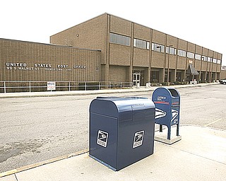 Mail collected in the Youngstown area will go to Cleveland for cancellation beginning Feb. 23, instead of being canceled in Youngstown. A year or so from now, the Youngstown mail-processing center, above, will close, and all of its functions will be transferred to Cleveland, a U.S. Postal Service spokesman said.