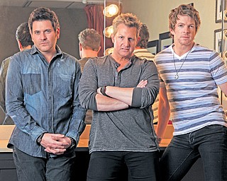 Rascal Flatts is Jay Demarcus, left, Gary Levox and Joe Don Rooney.
