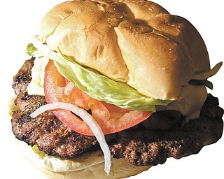 Burger from Masters Bar & Grill