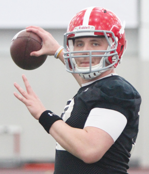 YSU quarterback Kurt Hess said the Penguins got off to a hot start last season, but strayed from their team goals
and one another.