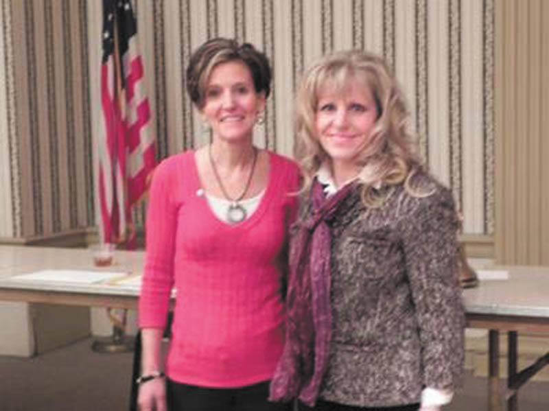 SPECIAL TO THE VINDICATOR
Youngstown Lions Club is announcing its newest member, Diana Gould, left, of Poland. Josie Polis, also of Poland, is her sponsor. For information about becoming a Lion, contact them on Facebook or write to them at P.O. Box 1262, Youngstown, OH 44501.
