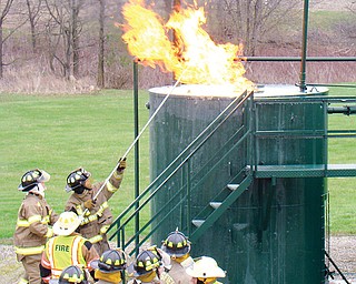 Through the Ohio Oil and Gas Energy Education Program, firefighters get hands-on training to handle just about any type of oil or gas emergency.