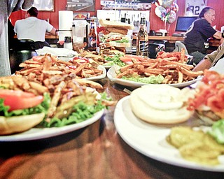 The meals served to the Burger Guyz at the Ice House Inn in Austintown