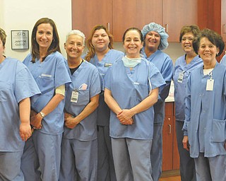 Kelly Tkach contributed this photo of the nurses at Lee Surgery Center in Boardman. From left are Mandy, Diane, Renee, Crystal, Kelly, Colleen, Patty, Sylvia and Marie. Kelly writes that “it is a pleasure and an honor to work with such knowledgeable and compassionate nurses.”