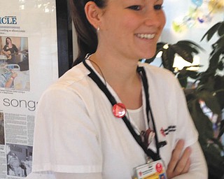 "My daughter and thousands of nurses across this country are truly a special breed of people. I am so proud of her accomplishments at 27 years old. Ashley is an assistant nurse manager at University Hospitals Ñ Ahuja in Beechwood, Ohio." So writes Mickey Wolfe of his daughter Ashley Wolfe of Willoughby Hills, formerly of Struthers.