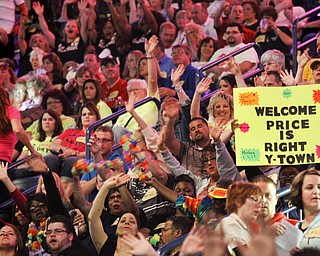 MADELYN P. HASTINGS | THE VINDICATOR
The crowd cheers for the Price Is Right Live show at the Covelli Centre on May 8, 2013.