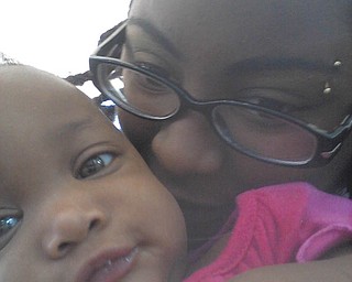 DaÕAyria Mason is at a Family Fun Night at the YWCA.