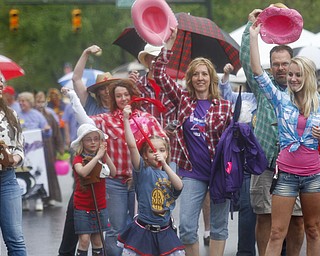 MADELYN P. HASTINGS | THE VINDICATOR
Team Rihel performs a dance during the first lap of the Realy for Life in Warren. The Warren Relay for Life, the largest in the state in terms of money raised, was held on Courthouse Square in downtown Warren on May 10, 2013.