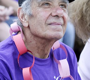 William d Lewis The Vindicator 13 year ancer survivor John Balale of Campbell was among the participants in the Boardman Relay for Life 5-17-13.