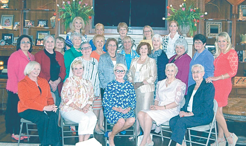 SPECIAL TO THE VINDICATOR 
Organized in 1943, Poland Village Gardeners Inc. marked 70 years of existence during a luncheon in April. Seated, from left, are members Nancy Lenga, Lindy McMurray, Wendy Meub, Joan DeLucia and Lee Eminhizer; middle row, Cathy Lind, Sue Beil, Robin Delnegro, Paula Barrett, Margaret Ann Jonas, Barbara DeLisio, Jackie Boniface, Ginny Meloy, Fran DeGenova, Mary Kay Driscoll, Lorraine Santoro, Liz Majer, and Cathryn Jacobs, president; and back row, Susie Lea, Becky Rossi, Sue Anzellotti-Ray, Carol Cox and Chris Boniface.