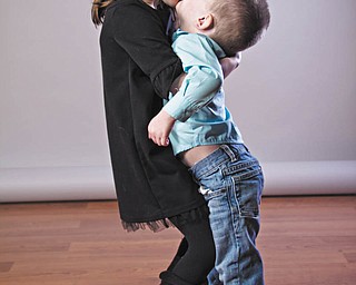 Terri Liller sent in this photo taken at the Calvin Center in Youngstown by her friend Sarah Bokone of Warren. It’s of 5-year-old Harper and 2 1/2-year-old Beckett Liller of Boardman.