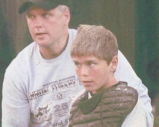 Dad is Randy Delbene of Girard with his son Evan.