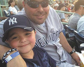 Tom Tsarnas and his son Logan are from Canfield.