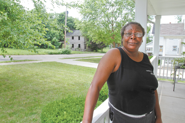For Marshone Blair, who’s lived at 906 Woodland Avenue with her family for the past three years, paving work can’t come soon enough. “We’ve been waiting forever for it to be fixed. They’ve never paved this road since I’ve been here, and it’s getting worse,” she said.