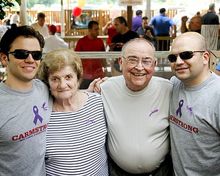 MADELYN P. HASTINGS | THE VINDICATOR

(L-R) The Cassese Family, Frank, Carmella, Joseph and Joseph at the Cardinal Mooney bocce social at the MVR on Sunday. 