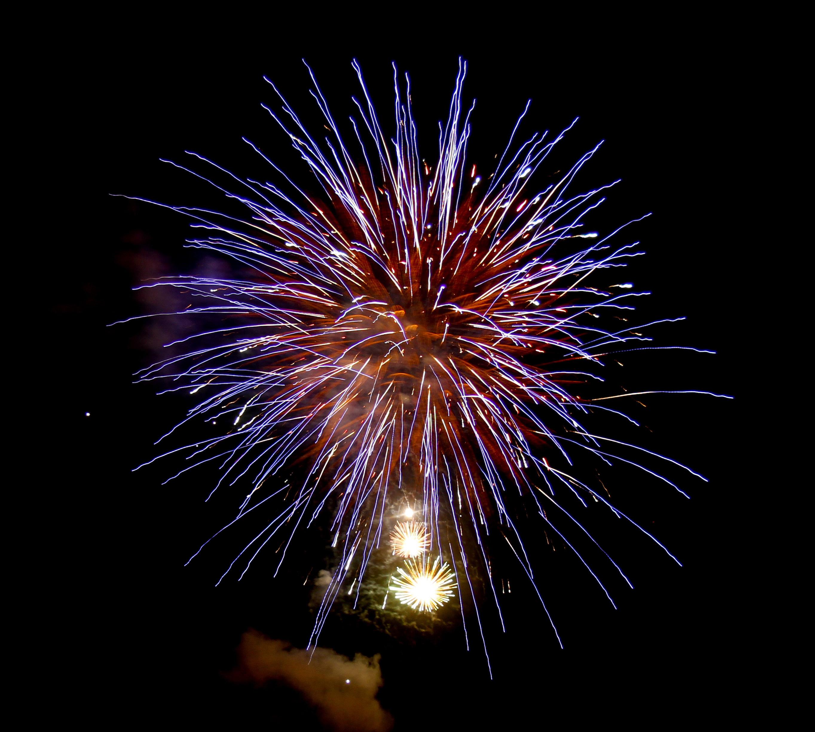 MADELYN P. HASTINGS | THE VINDICATOR

The firework display shot from the Covelli Centre in downtown Youngstown, Ohio on July 4, 2013.