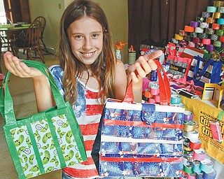 Hailey Rose, an 11-year-old from Transfer, Pa., recently began selling her duct-tape creations to earn money for college. Hailey’s business, Just Stick With Me, has taken off in the past few months, and she can barely keep up with the demand for her handmade items.