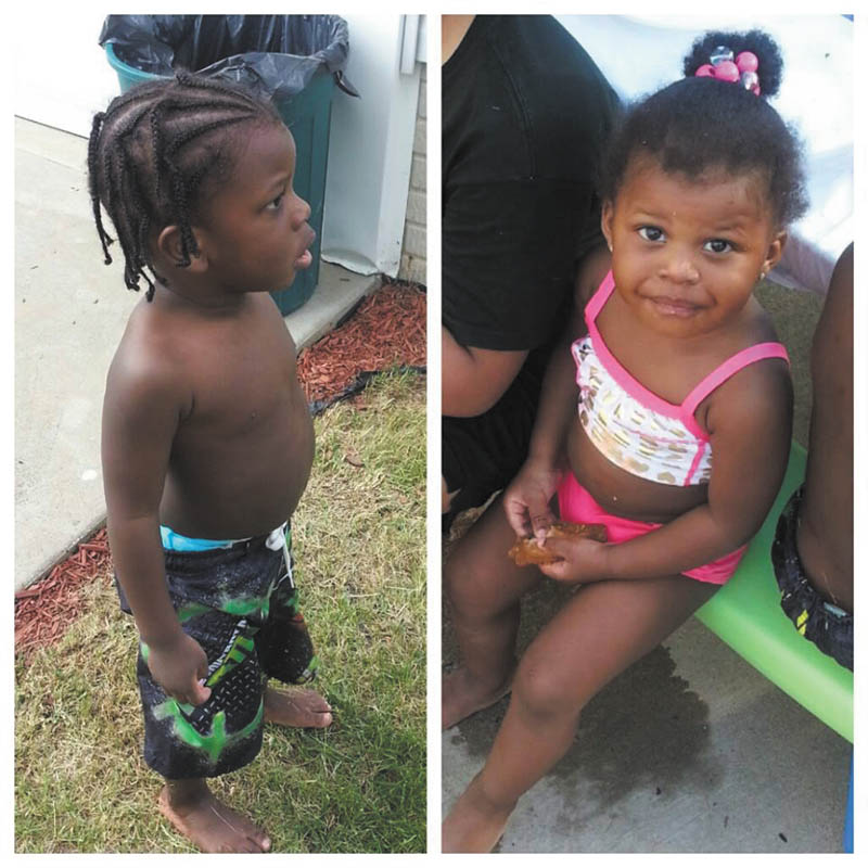 Doretha Green sent this picture of her nephew Tristan Pollard and niece Tomorra Pollard of Youngstown.