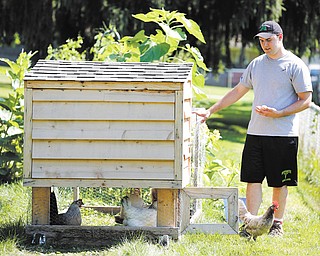 Michael Horst hosts a World Wide Opportunities on Organic Farms at his home in July in Toledo. With thousands of farms in more than 50 countries, WWOOF offers penniless college students, adventurous wayfarers and farming enthusiasts an economical gateway to travel around the globe and an opportunity to learn about organic agriculture.