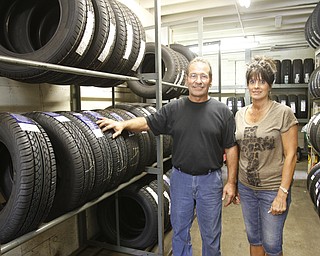 ROBERT K. YOSAY | THE VINDICATOR
Elmo's Tire on Loveland and Powers Way
Ready to take over Tony and Susan Elmo will continue the ELMO TIRE STORE - son and daughter in law