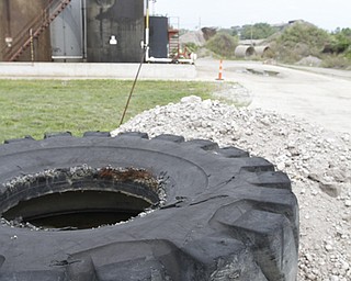 ROBERT K. YOSAY | THE VINDICATOR
D&L’s former Northstar One injection well site in Youngstown has sat unattended for months now. Some of the storage tanks still contain fracking waste to prevent them from blowing over and some members of Youngstown City Council are concerned about the rapidly deteriorating site