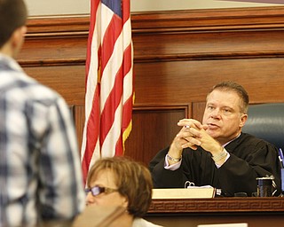 ROBERT K. YOSAY | THE VINDICATOR
Judge John Durkin, Mahoning County Drug Court Mahoning County Courthouse, second floor